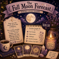 🌕 The Full Moon Forecast — Monthly Energy Reading