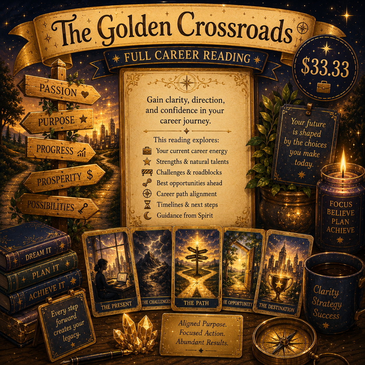 🔮 The Golden Crossroads — Full